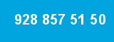 928 857 51 50